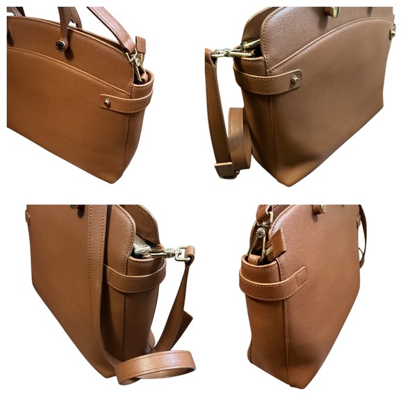 Furla Tan Leather Women's Bag - Picture 13 of 15